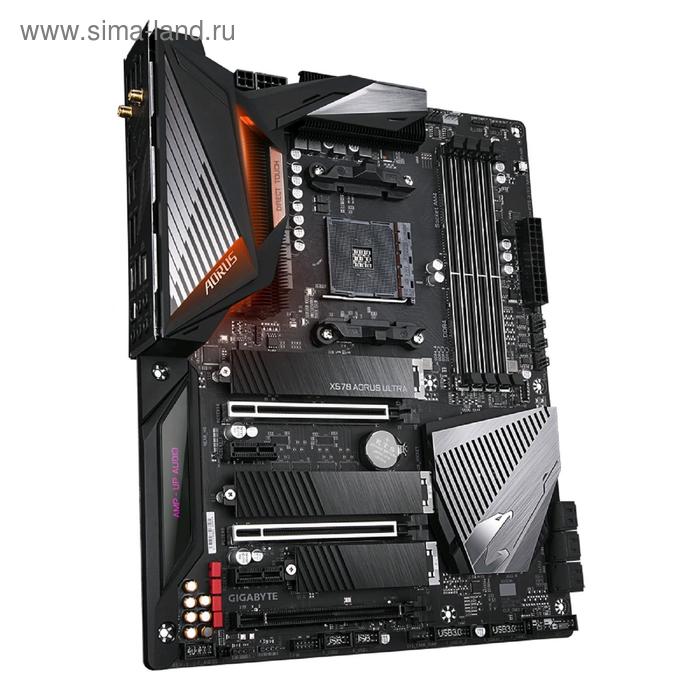 фото Материнская плата gigabyte x570 aorus ultra, am4, x570, 4xddr4, hdmi, dp, atx