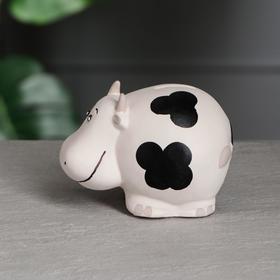 

Копилка "Коровка Милка", чёрно-белая, 10 см