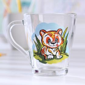 

Кружка GiDGLASS «Весёлые зверюшки. Тигрёнок», 250 мл