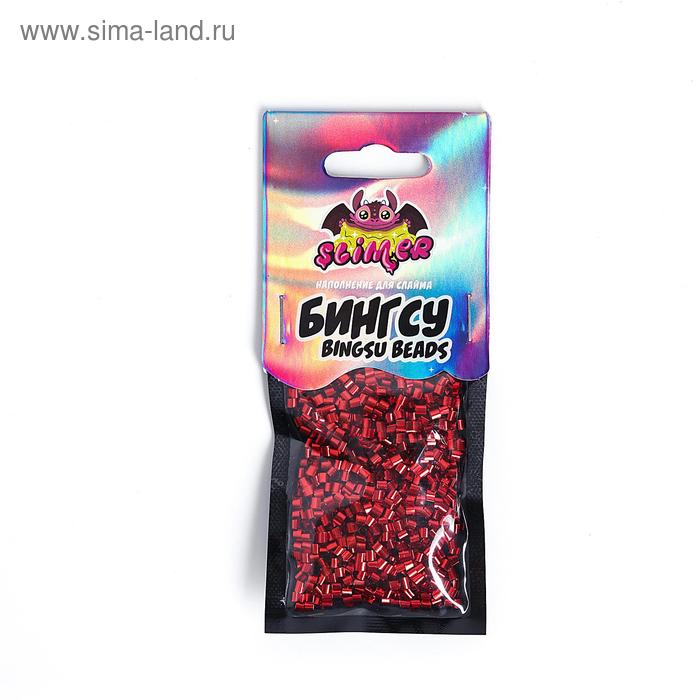 

Наполнение для слайма «Бингсу» красный ТМ «Slimer»