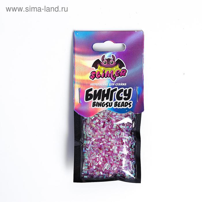 

Наполнение для слайма «Бингсу» розовый ТМ «Slimer»