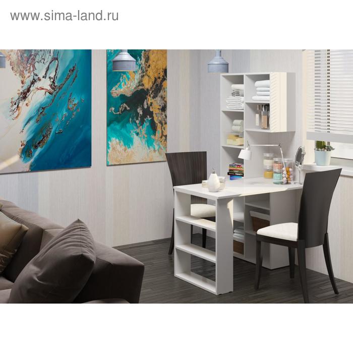 

Компьютерный стол Элемент-2, 956х1100х1716, Белый
