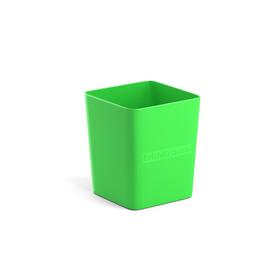 Стакан для пишущих принадлежностей ErichKrause Base 7,5 х 9 х 7,5 см, Solid, зеленый неон от Сима-ленд
