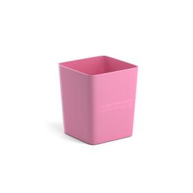 Стакан для пишущих принадлежностей ErichKrause Base 7,5 х 9 х 7,5 см, пастельный розовый от Сима-ленд