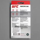 Чехол клип-кейс Red Line UFC для iPhone 7/8/SE 2020, черный - Фото 5
