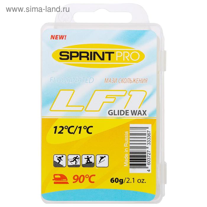 фото Парафин sprint pro, lf1 yellow, (+12 +1°c), 60г