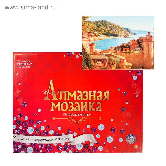 

Алмазная мозаика 30х40см, c подрамником, с полным заполнением, 34 цвета «Вид с крепости»