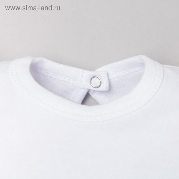 фото Комбинезон крошка я "cute", белый, рост 62-68 см