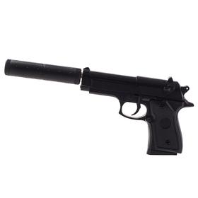 

Пистолет Colt, с глушителем, с металлическими элементами, уценка
