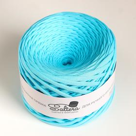 

Пряжа трикотажная широкая "Saltera" 100м/300гр, ширина 7-9 мм (33 тиффани)