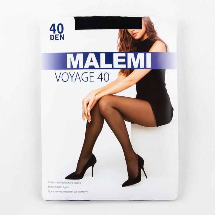 Колготки женские MALEMI Voyage 40 цвет чёрный (nero), р-р 3