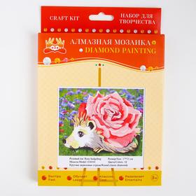 

Алмазная картина «Розовый еж»