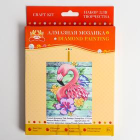 

Алмазная картина «Розовый фламинго»