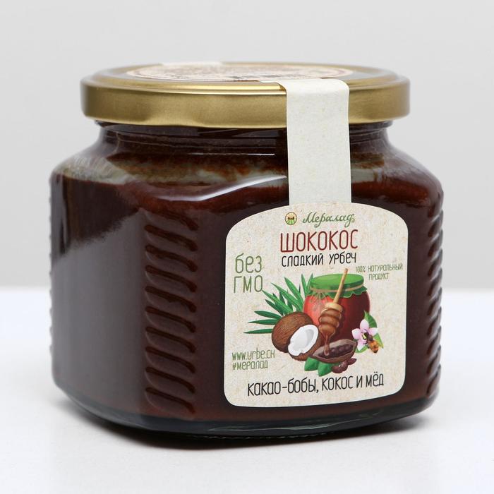 Урбеч «Шококос», с гречишным мёдом, 400 г