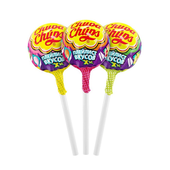 фото Леденцы chupa-chups xxl 4d flavors playlist, 29 г chupa chups