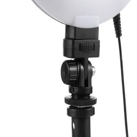 

Кольцевая лампа OKIRA LED RING 160, 20 Вт, 160 светодиодов, d=30 см, + штатив, чёрная