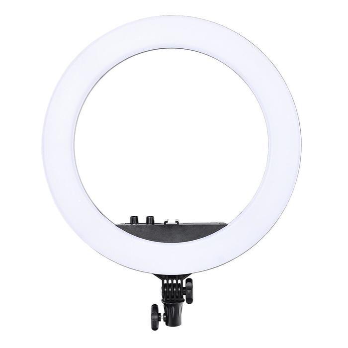 Кольцевая лампа OKIRA LED RING 512 RL18 II, 55 Вт, 512 диодов, d=44 см, + штатив, чёрная