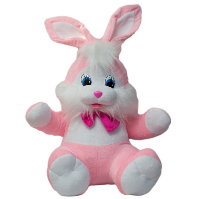 Мягкая игрушка «Заяц с бантом», 70 см мягкая игрушка заяц с бантом 70 см бока 5390005
