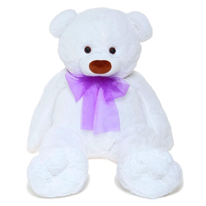 Мягкая игрушка «Медведь Илюша», цвет белый, 120 см