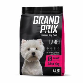 

Сухой корм GRAND PRIX для собак мелких и миниатюрных пород, ягненок, 2,5 кг
