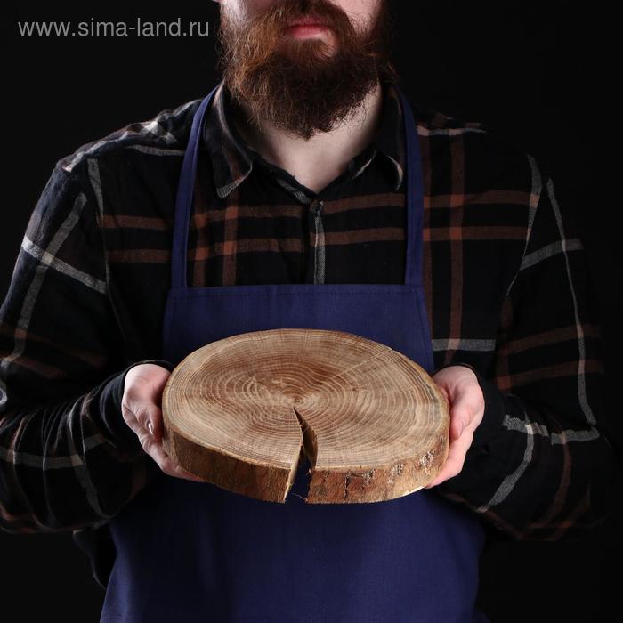 фото Спил-доска торцевой "дубовый", 20-25 х 3 см доброе дерево