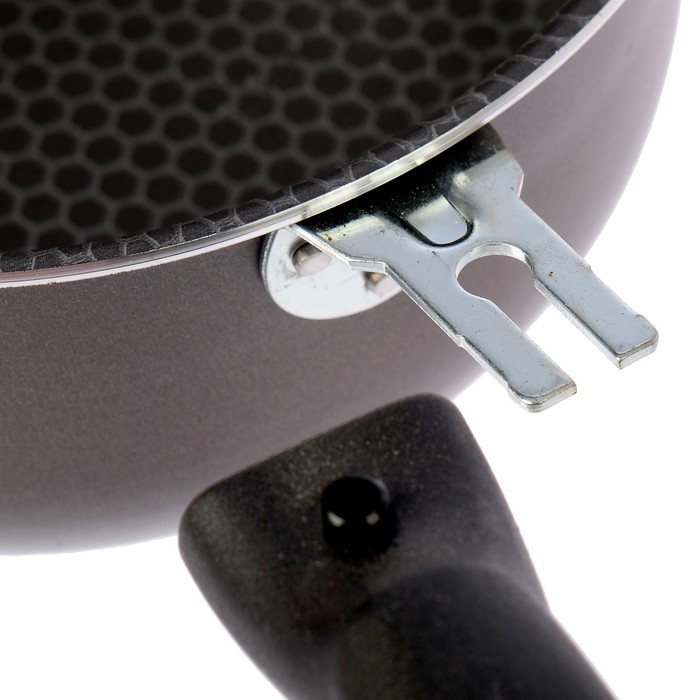 Ковш 1,5 л "Дискавери", 18 см, стеклянная крышка, съемная ручка