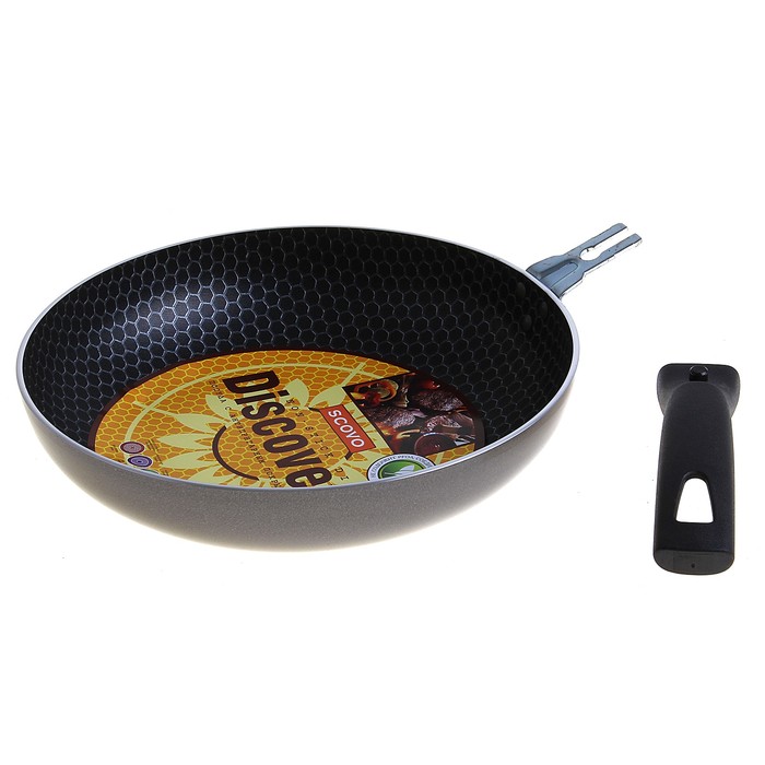 Сковорода 22 см Discovery, съемная ручка