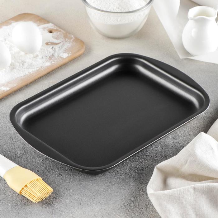 Противень с антипригарным покрытием 29х20х2,5 см Discovery