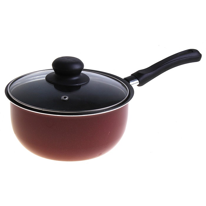 Ковш 2,5 л "Эксперт", 20 см, стеклянная крышка