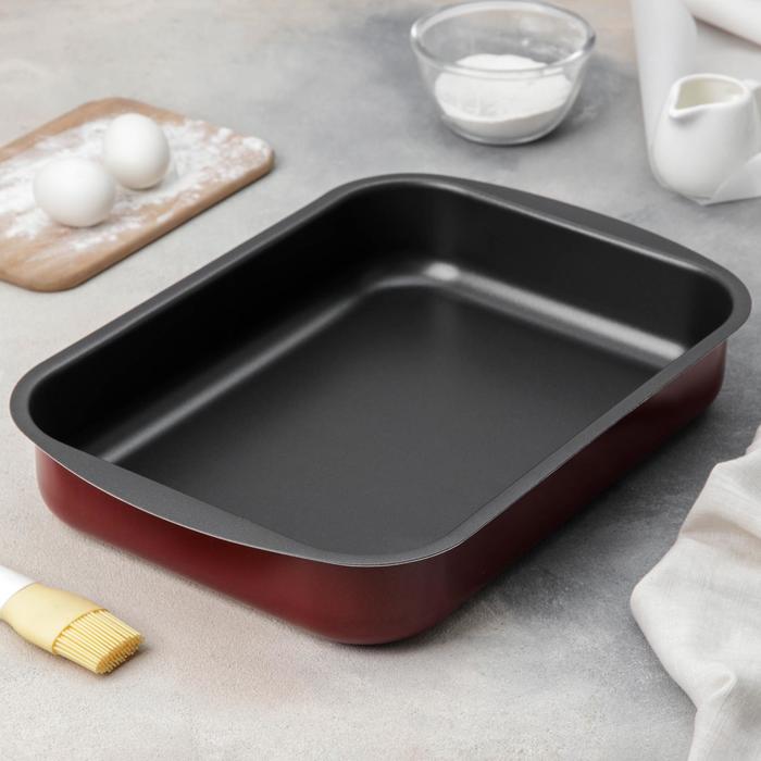 Противень с антипригарным покрытием 39,5х27х6,5 см "Эксперт"