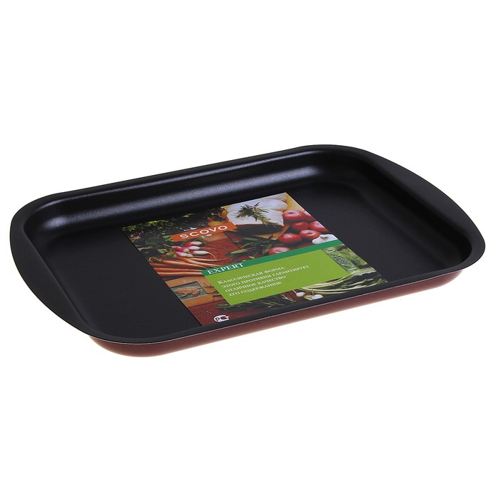 Противень с антипригарным покрытием 34х24х2,5 см "Эксперт"