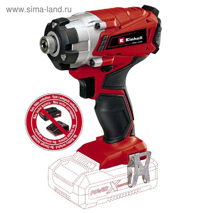 Винтовёрт акк ударный Einhell PXC TE-CI 181 Li-Solo 14 2300 обмин 140 Нм БЕЗ АКБЗУ