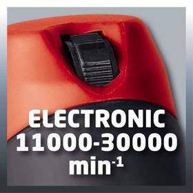 Фрезер Einhell TC-RO 1155 E, 1100 Вт, 30х55 мм, 6+8 мм, 11000-30000 об/мин от Сима-ленд