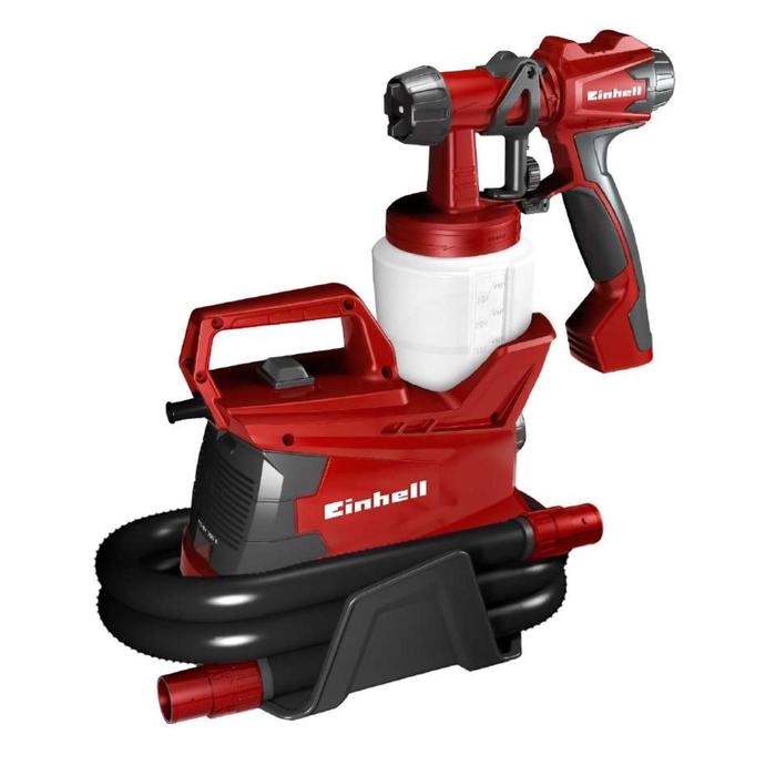 Краскопульт Einhell TC-SY 700 S, 700 Вт, 1000 мл/мин, 1000 мл, 5.5 м, 70 DIN