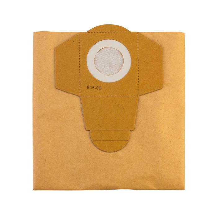 Мешок-пылесборник бумажный к строительным пылесосам Einhell 2351150, 25 л, 5 шт цена и фото