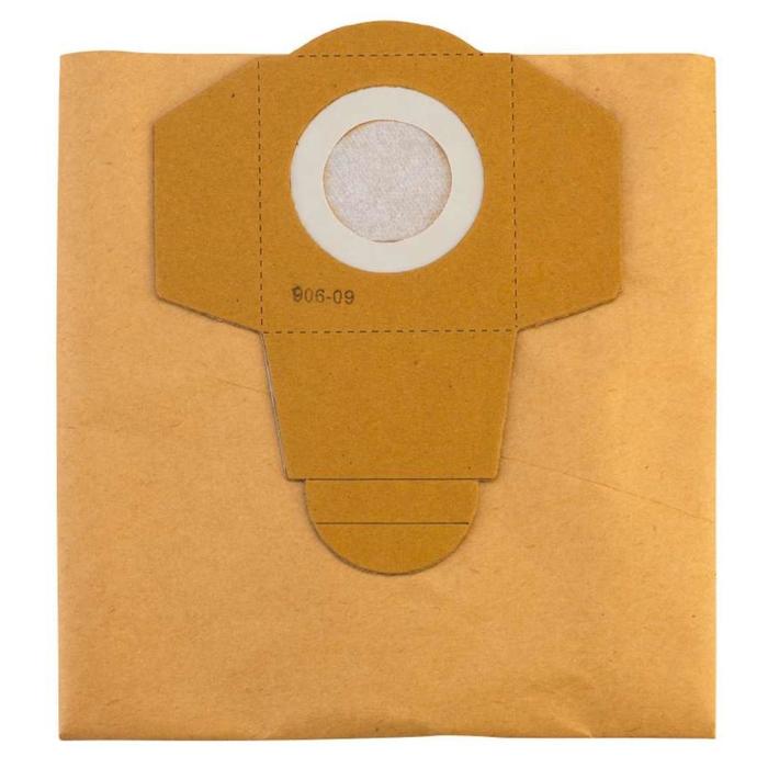 Мешок-пылесборник бумажный к строительным пылесосам Einhell 2351170, 30 л, 5 шт цена и фото