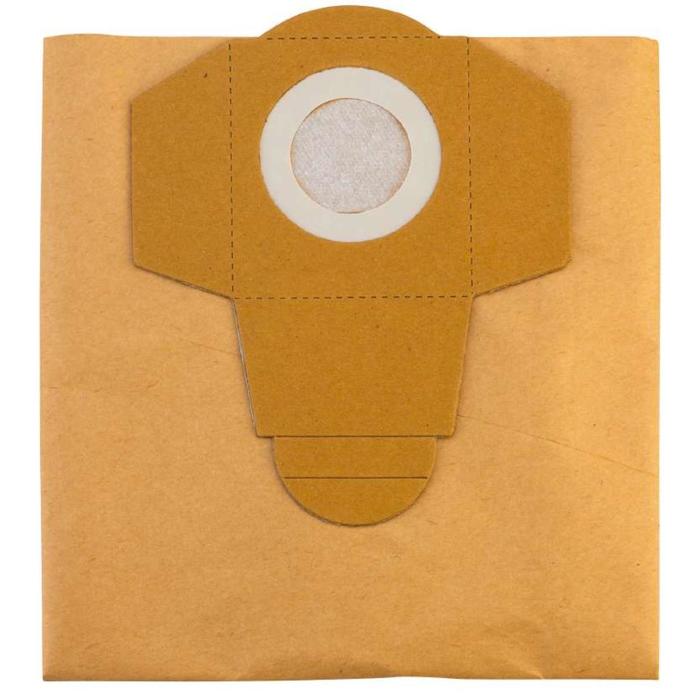 Мешок-пылесборник бумажный к строительным пылесосам Einhell 2351180, 40 л, 5 шт цена и фото