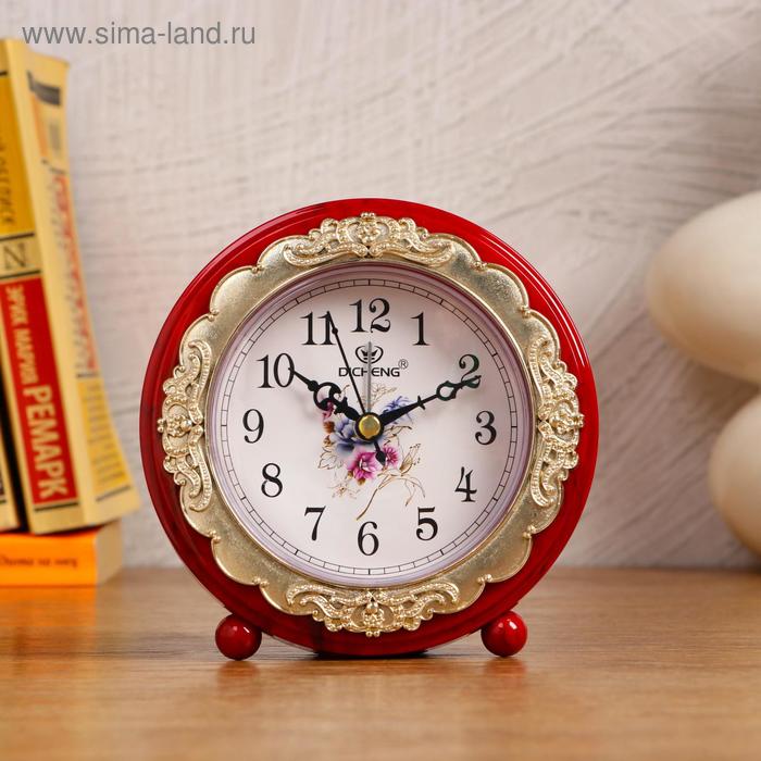 

Будильник "Альма" плавный ход, d=9 см, 1 АА, микс