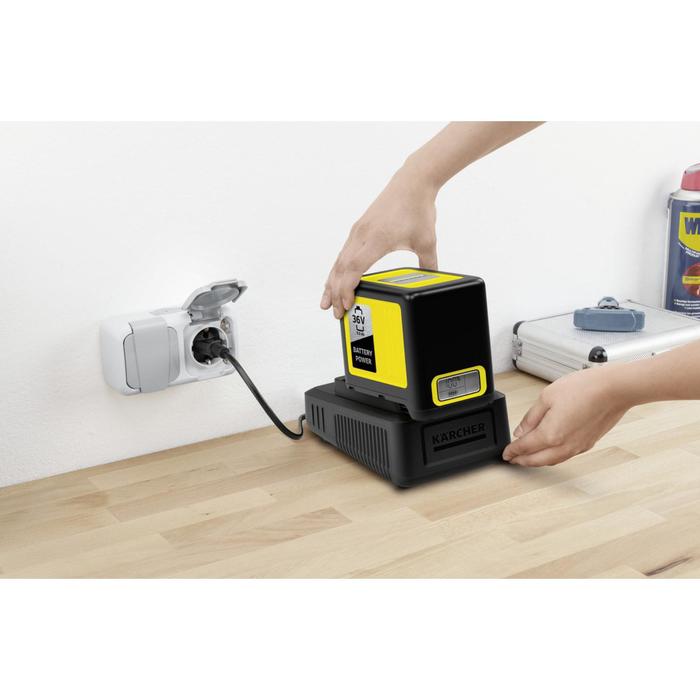 

Аккумулятор Karcher Battery Power 36/50, 36 В, 5 Ач, 180 Wh, Li-ion