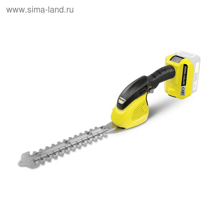 

Аккумуляторные ножницы для травы Karcher GSH 18-20 Battery, 18 В, 20x12 см, БЕЗ АКБ И ЗУ