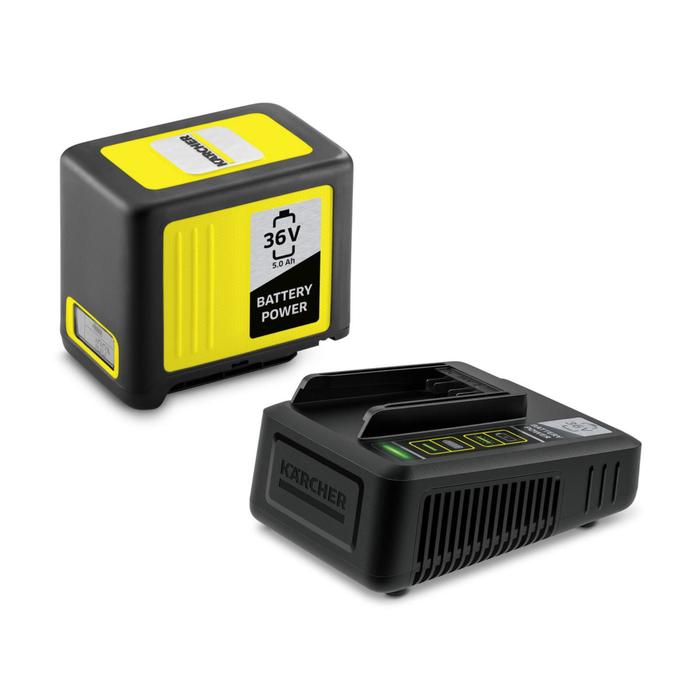 Аккумулятор и зарядное устройство Karcher Starter Kit Battery Power 36/50, 36 В, 5 Ач, 1.5 м   54000