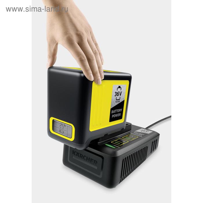 

Аккумулятор и зарядное устройство Karcher Starter Kit Battery Power 36/50, 36 В, 5 Ач, 1.5 м 54000
