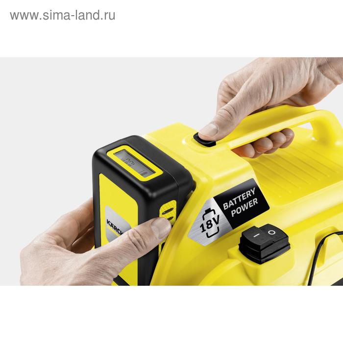 

Аккумуляторный пылесос Karcher WD 1 Compact Battery, 18 В, 7 л, БЕЗ АКБ/ЗУ