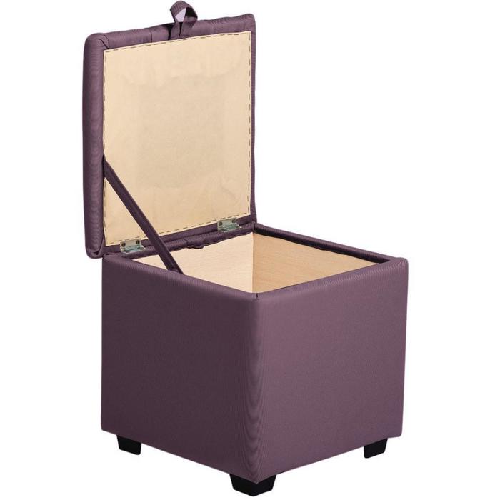 

Пуф Осло мини 400х400х410 Рогожка PLUM