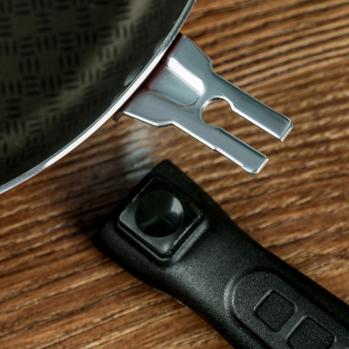 Сковорода 24 см Alpha, съемная ручка