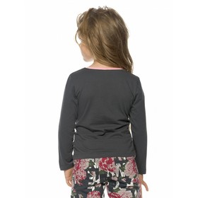 

Джемпер для девочек, рост 98 см, цвет серый