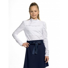 

Джемпер для девочек, рост 116 см, цвет голубой