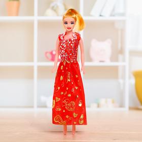 Кукла-модель «Оля» в платье, МИКС Ош