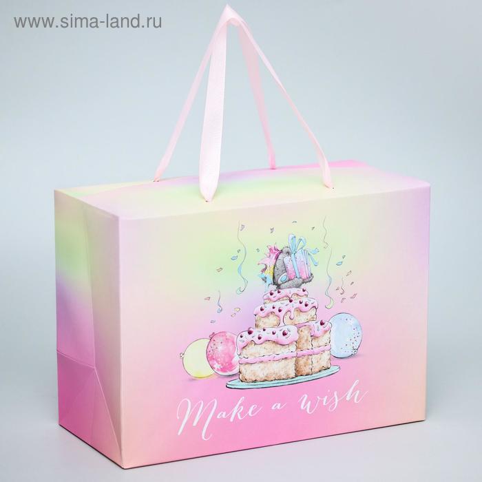 Пакет-коробка Make a wish Me To You 20 x 28 x 13 см 127₽