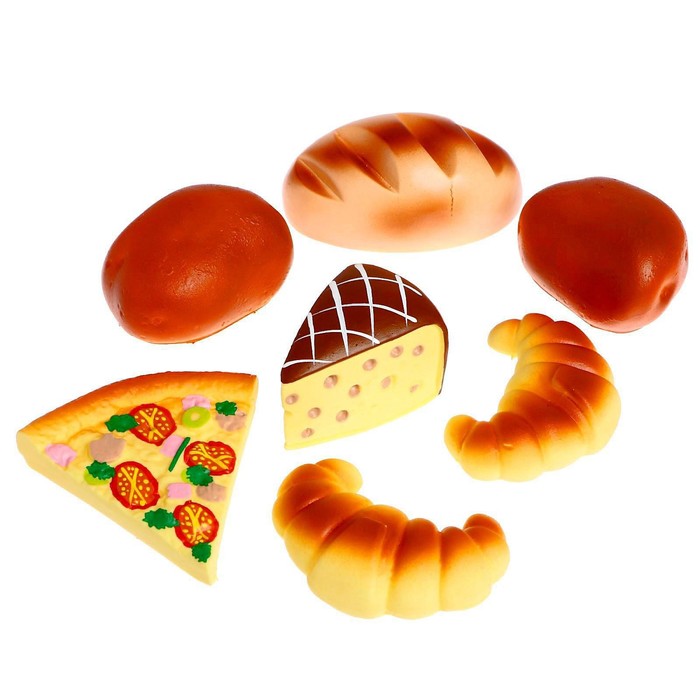 Набор резиновых игрушек «Пекарня» набор резиновых игрушек пекарня